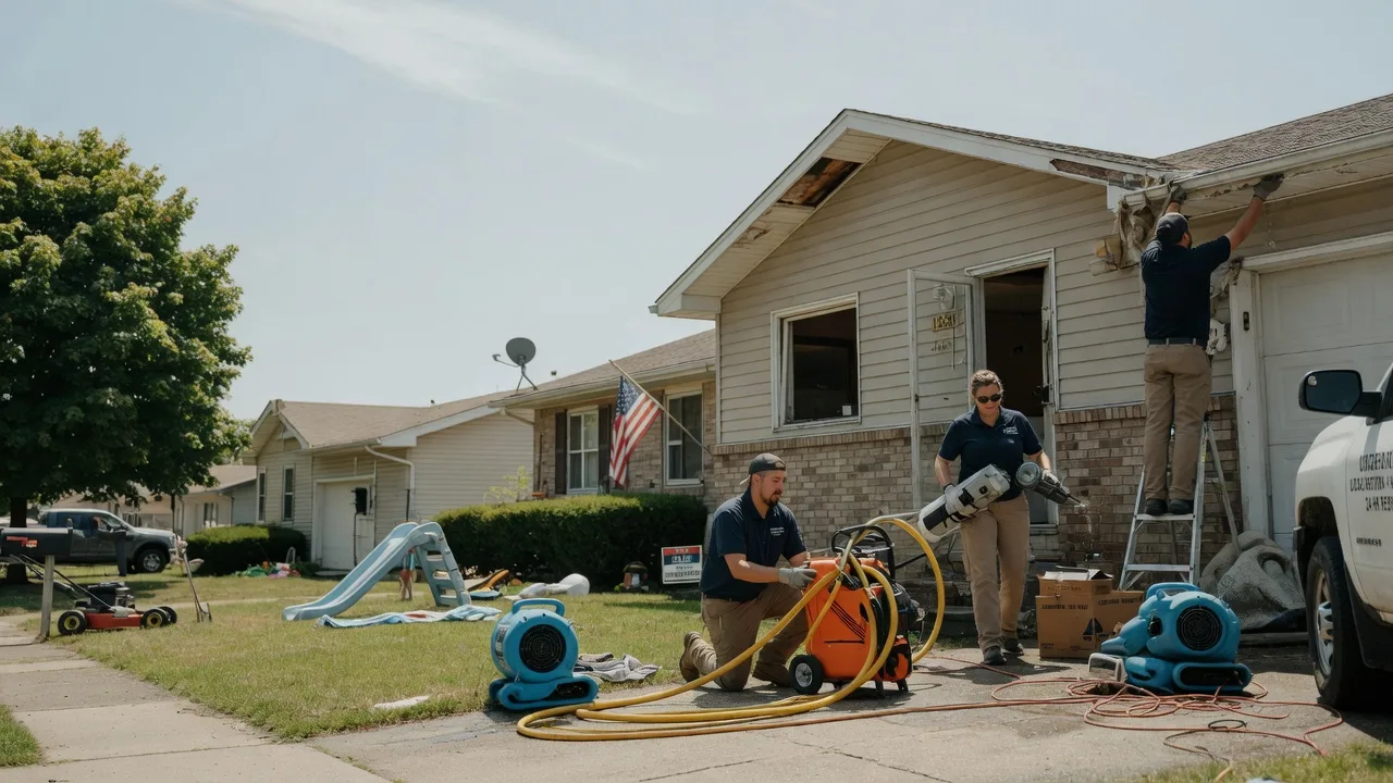 Water Damage Restoration in Fair Oaks, IN near me